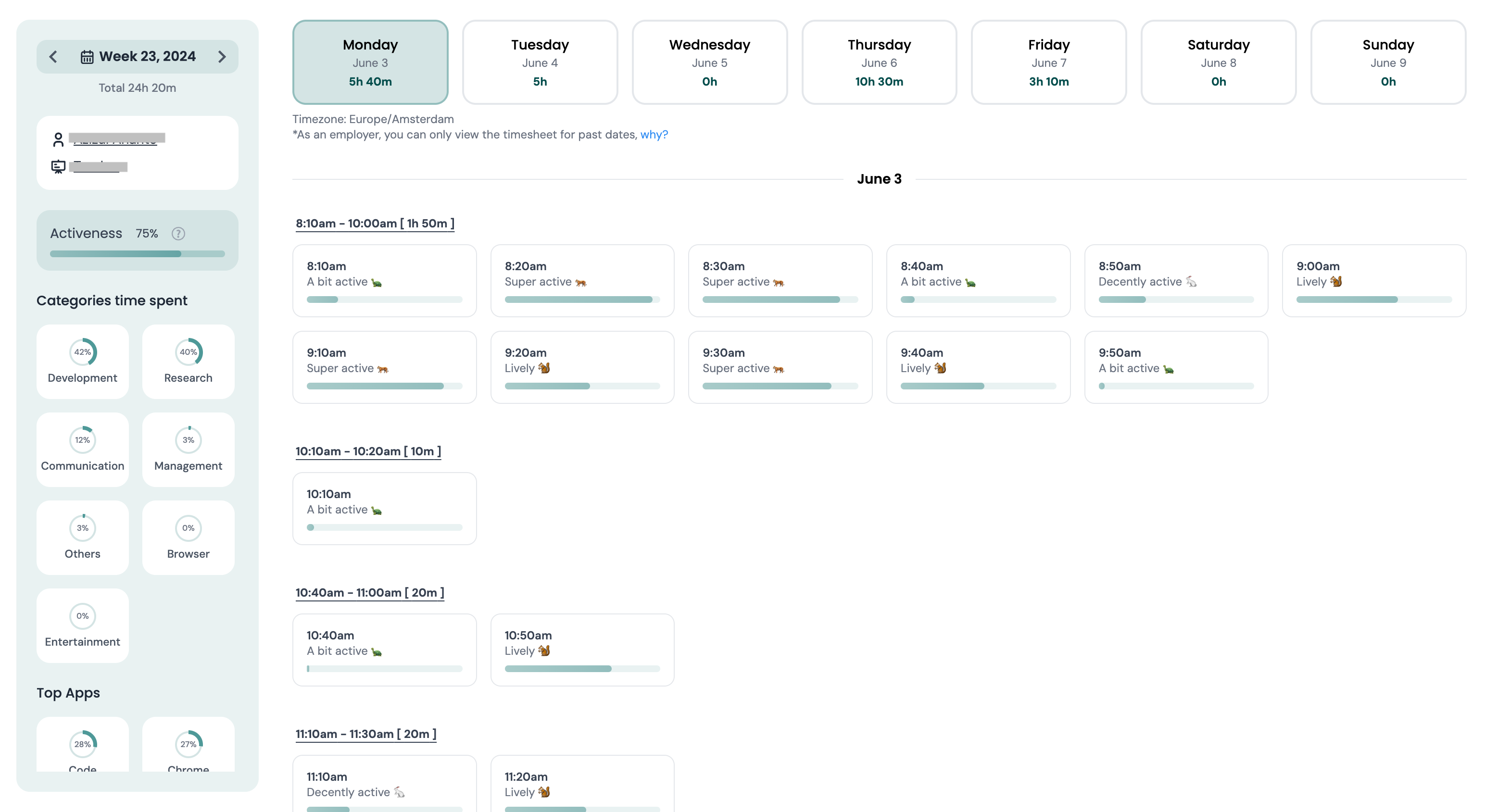 Automatic Timesheets & Invoices